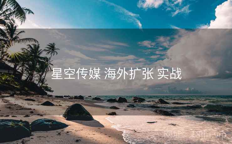 星空传媒 海外扩张 实战  第2张