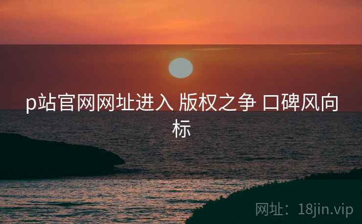 p站官网网址进入 版权之争 口碑风向标  第1张