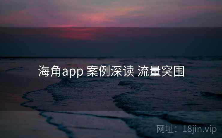 海角app 案例深读 流量突围  第2张