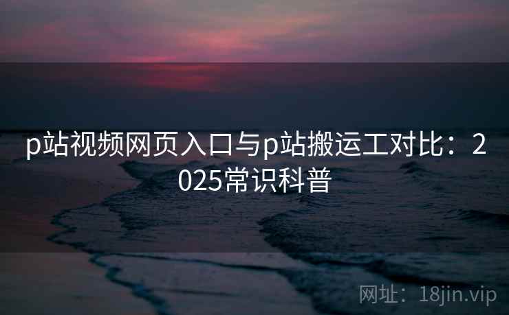 p站视频网页入口与p站搬运工对比：2025常识科普  第1张