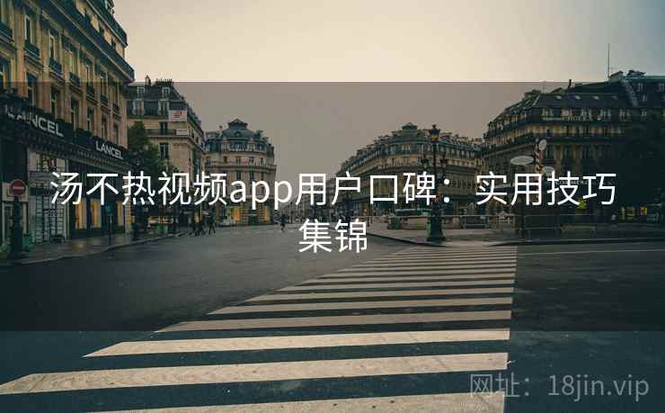 汤不热视频app用户口碑：实用技巧集锦  第2张